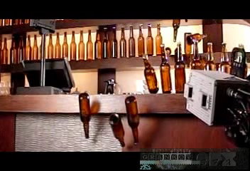 Бочкарёв Съёмка  Падение бутылок с барной стойки